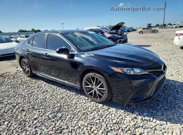 4T1G11AK4NU630472 2022 TOYOTA CAMRY Black წინა ხედი