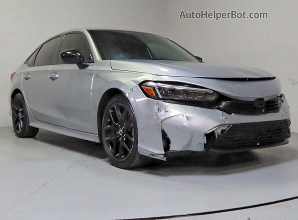 2HGFE2F51SH519004 2025 HONDA CIVIC Серебряный Задняя левая четверть