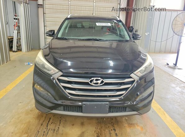 KM8J3CA24GU069334 2016 HYUNDAI TUCSON Black Вид ззаду