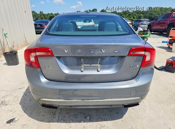 LYV402FM8GB110539 2016 VOLVO S60 Gray Vista interior delantera