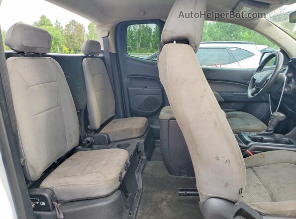 1GCHSBEA8G1369056 2016 CHEVROLET COLORADO White Widok wnętrza z tyłu