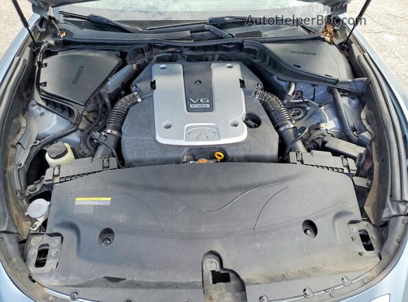 JN1BY1AP5JM181175 2018 INFINITI Q70 Blue Vista del compartimento del motor