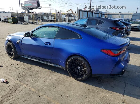 WBS43AZ06PCL38909 2023 BMW M4 Blue Задня права чверть