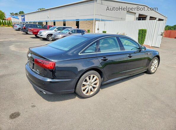 WAUHGAFC8GN007438 2016 AUDI A6 Черный Передняя правая четверть