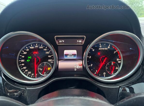 4JGED6EB2KA140051 2019 MERCEDES-BENZ GLE Черный Вид щитка приборов