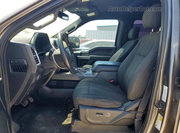 1FTEW1CP5GKD22148 2016 FORD F150 Gray Vista del salpicadero