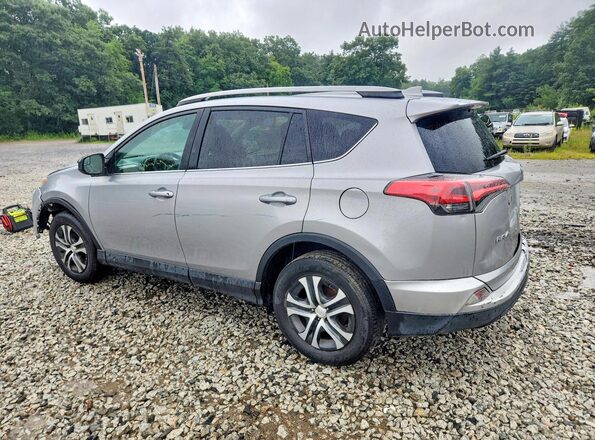 2T3BFREV4HW666334 2017 TOYOTA RAV4 Серебряный Задняя правая четверть
