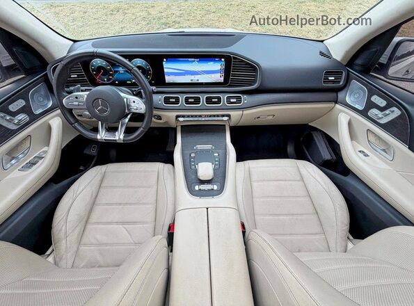 4JGFB8GB5MA396514 2021 MERCEDES-BENZ GLE-CLASS Белый Вид задних сидений