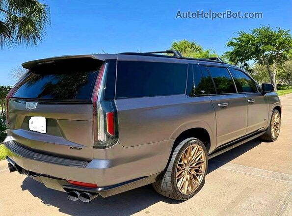 1GYS3RKL0NR303773 2022 CADILLAC ESCALADE Gray წინა ხედი