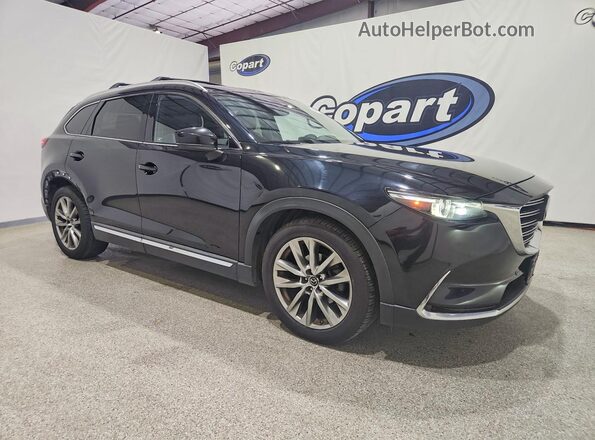 JM3TCBDY1J0221910 2018 MAZDA CX-9 Black Դիմացի տեսք