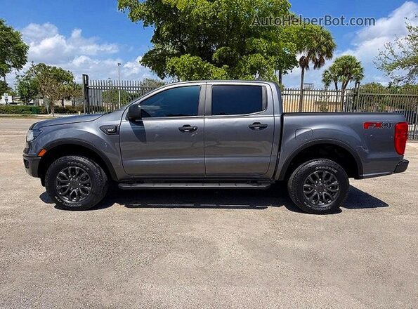 1FTER4FH3PLE15046 2023 FORD RANGER Gray Вид наклейки з VIN-кодом