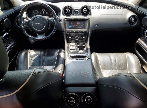 SAJWA1C74G8W03018 2016 JAGUAR XJ Black Вид щитка приладів