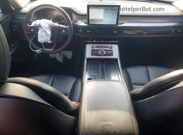 5LM5J6XC7NGL14130 2022 LINCOLN AVIATOR Black Սարքավորումների վահանակի տեսք