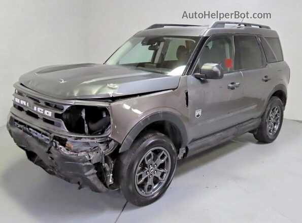3FMCR9B66PRE04077 2023 FORD BRONCO Gray Trasero izquierdo
