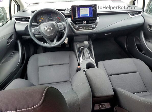 5YFB4MDEXSP305430 2025 TOYOTA COROLLA White Вид щитка приладів