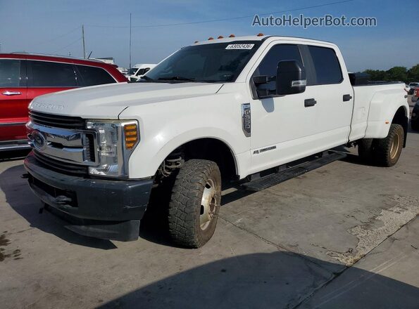 1FT8W3DT7KEC69013 2019 FORD F350 Белый Задняя левая четверть