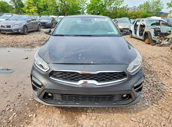 3KPF24AD4LE145566 2020 KIA FORTE Black უკანა ხედი