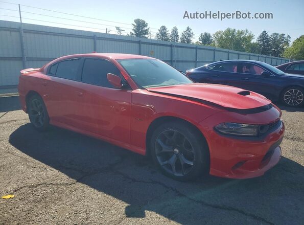 2C3CDXCT0KH532366 2019 DODGE CHARGER Red Front view