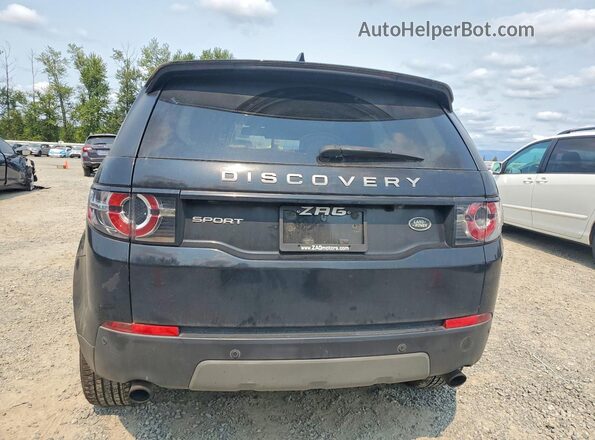 SALCP2BG9HH646996 2017 LAND ROVER DISCOVERY Black წინა სალონის ხედი