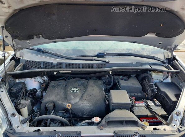 5TDZZ3DC0JS959545 2018 TOYOTA SIENNA Silver Vista de la etiqueta del VIN