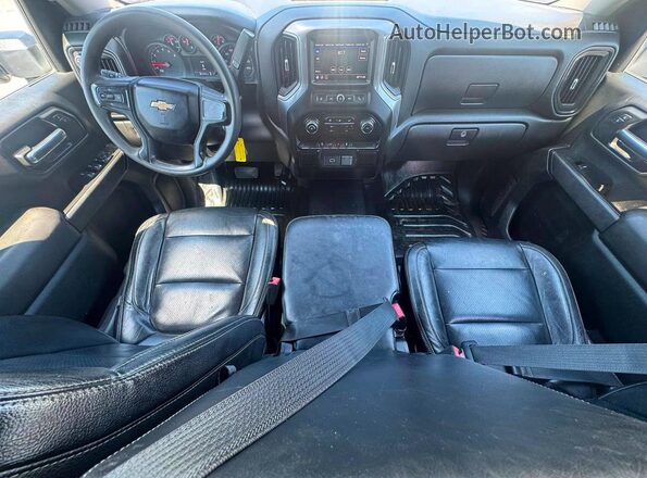 1GC4YLE74LF344238 2020 CHEVROLET SILVERADO Белый Вид задних сидений