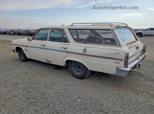 A6KA85G110194 1966 AMERICAN MOTORS RAMBLER Белый Задняя правая четверть