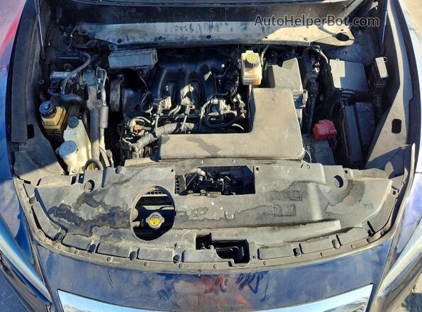 5N1DL0MM8HC504923 2017 INFINITI QX60 Blue VIN կոդի պիտակի տեսք