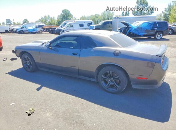 2C3CDZJG7KH737314 2019 DODGE CHALLENGER Серый Задняя правая четверть