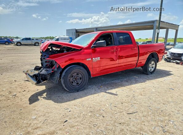 1C6RR6TTXKS593712 2019 RAM 1500 Red უკანა მარცხენა