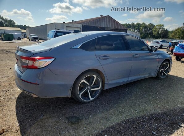 1HGCV1F39MA007505 2021 HONDA ACCORD Gray Передня права чверть