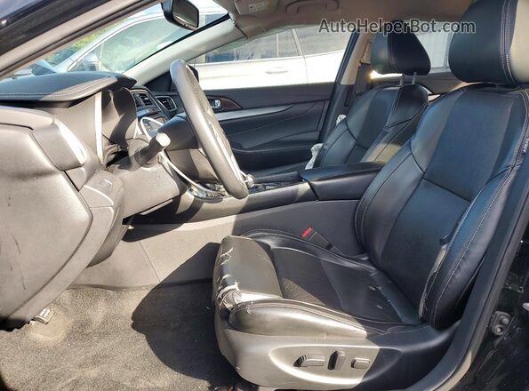 1N4AA6AP5JC410122 2018 NISSAN MAXIMA Black წინა პანელის ხედი