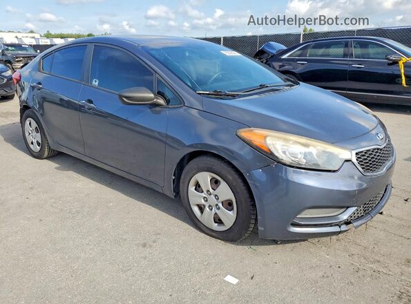KNAFX4A65G5537425 2016 KIA FORTE Gray Դիմացի տեսք
