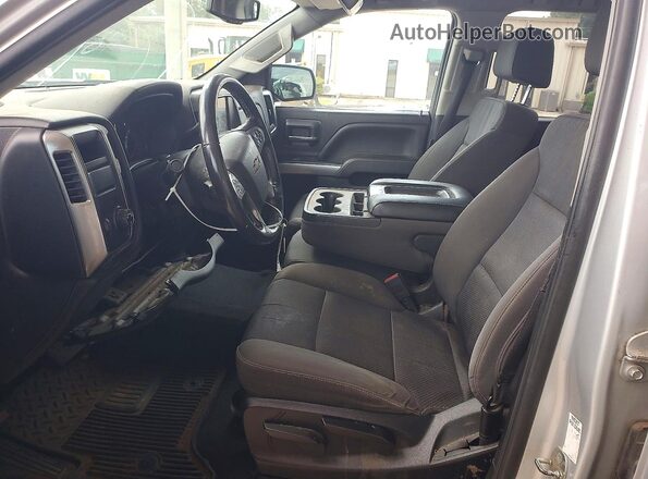 2GCRCPEC3K1161993 2019 CHEVROLET SILVERADO Silver Առջևի վահանակի տեսք