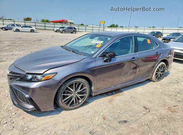 4T1G11AK7NU663238 2022 TOYOTA CAMRY Серый Задняя левая четверть