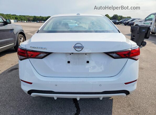 3N1AB8CV9SY374851 2025 NISSAN SENTRA White Սալոնի դիմացի տեսք