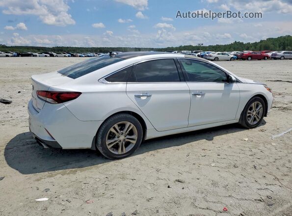 5NPE34AF3JH720548 2018 HYUNDAI SONATA White Передня права чверть