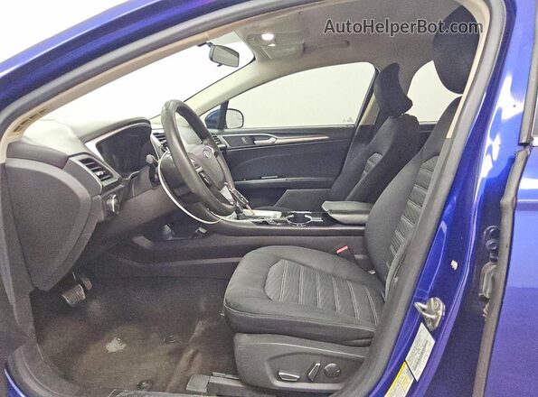 3FA6P0H70GR260664 2016 FORD FUSION Blue Widok deski rozdzielczej