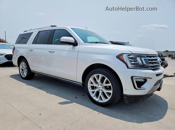 1FMJK1KT6JEA36741 2018 FORD EXPEDITION White Widok z przodu