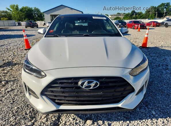 KMHTG6AF0KU012803 2019 HYUNDAI VELOSTER White Widok z tyłu