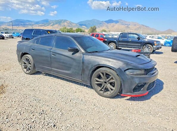 2C3CDXCT0GH159613 2016 DODGE CHARGER Черный Вид спереди