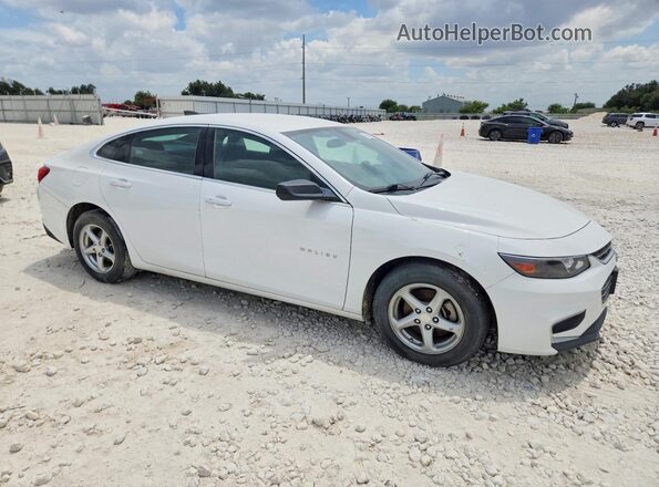 1G1ZB5ST3HF209918 2017 CHEVROLET MALIBU Белый Вид спереди