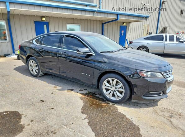 2G1105S35J9178205 2018 CHEVROLET IMPALA Black Front view