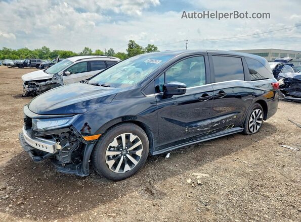 5FNRL6H68SB083367 2025 HONDA ODYSSEY Black Հետևի ձախ