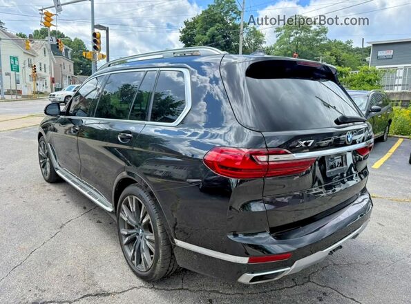 5UXCX4C59KLS36573 2019 BMW X7 Black Հետևի աջ