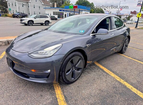 5YJ3E1EB6JF054422 2018 TESLA MODEL Gray Rear right