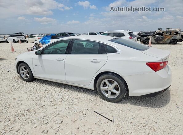 1G1ZB5ST3HF209918 2017 CHEVROLET MALIBU Белый Задняя правая четверть