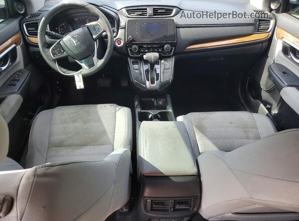 2HKRW2H52JH686712 2018 HONDA CR-V Silver Vista del cuadro de instrumentos