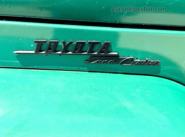 FJ40249800 1977 TOYOTA FJ CRUISER Зеленый Вид панели приборов
