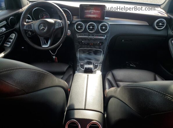 WDC0G4JB9HF127576 2017 MERCEDES-BENZ GLC-CLASS Blue Vista del cuadro de instrumentos