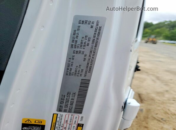 1C6RJTBG0TL157201 2026 JEEP GLADIATOR White VIN sticker view